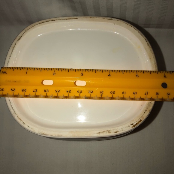 Retro/ vintage gray boat / soup tureen Riva Designs Tulips red/blue/yellow - Picture 13 of 15